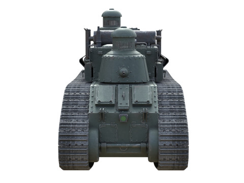 Char 2C Heavy Tank 3D 모델