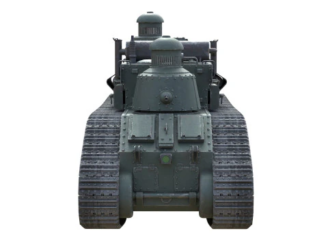 Char 2C Heavy Tank 3D Model