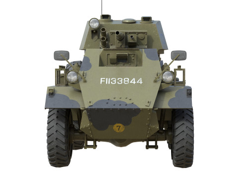 Humber Armoured Car 3D 모델