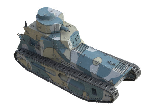 LK II Light Tank Modello 3D