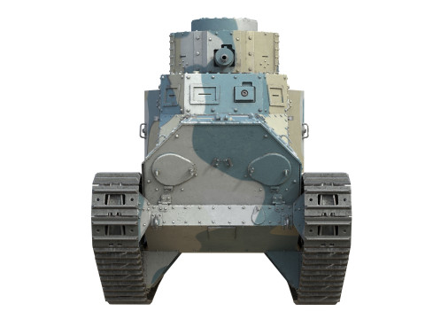 LK II Light Tank Modello 3D
