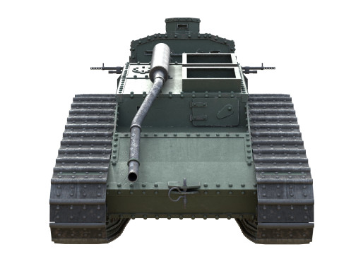 Medium Mark C Medium tank 3D Model