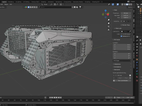 THeMIS Robotic Cargo 3D Model