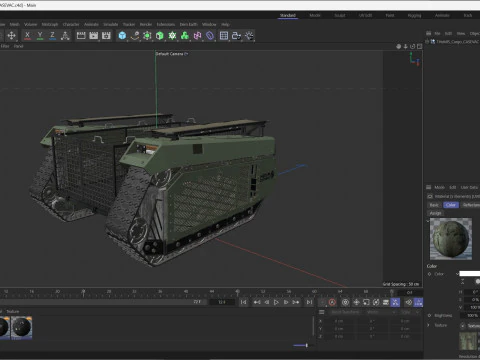 THeMIS Robotic Cargo 3D Model
