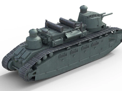 10 Military Vehicles Collection V14 3D Model