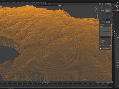 Jersey Terrain Map 3D Model