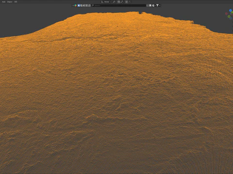 Latvia Terrain Map 3D Model