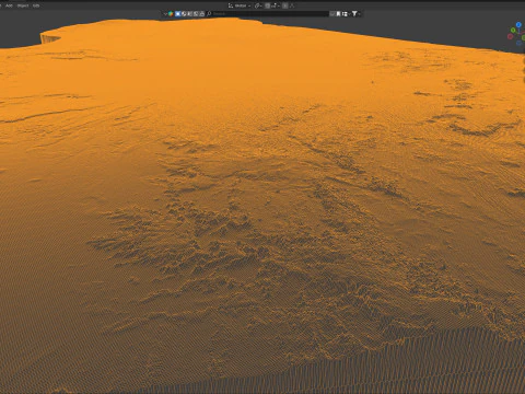 Libya Terrain Map 3D Model