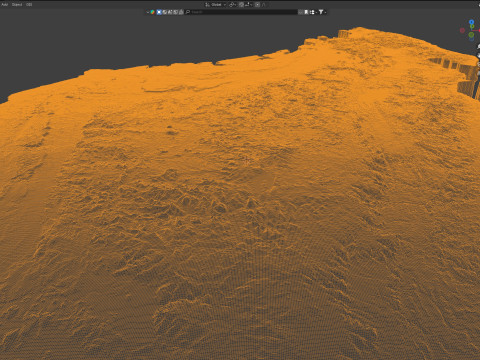 Madagascar Madagasikara Terrain Map 3D Model
