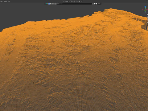 Madagascar Madagasikara Terrain Map 3D Model