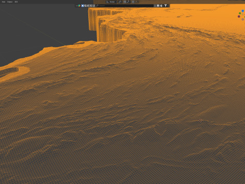 Pakistan terrain map Modèle 3D