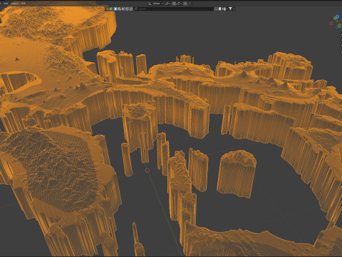 Philippines terrain map 3D Model