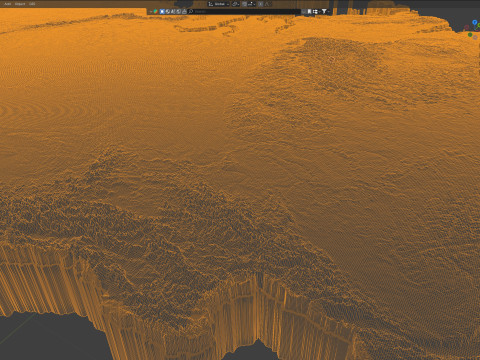 Russia terrain map Modelo 3D