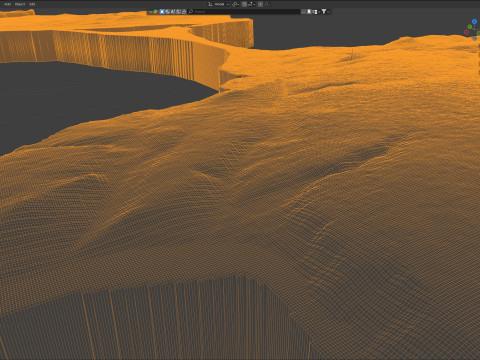 Saint Pierre and Miquelon terrain map 3Dモデル