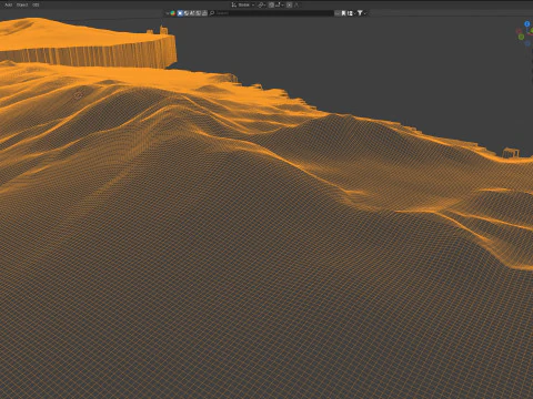 Samoa terrain map 3D Model