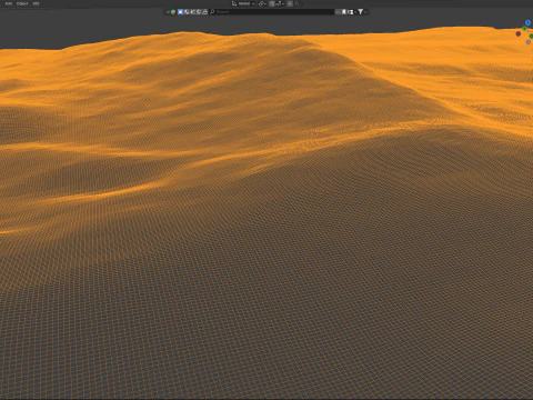 San Marino terrain map 3D Model