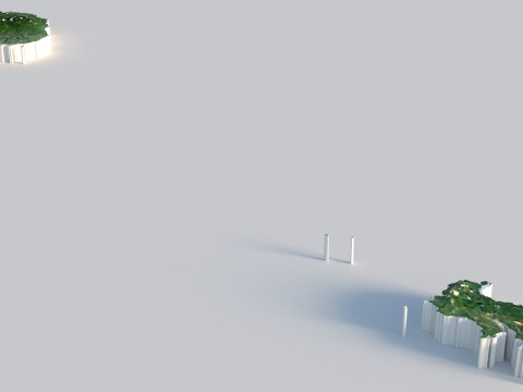 Sao Tome and Principe terrain map 3D Model
