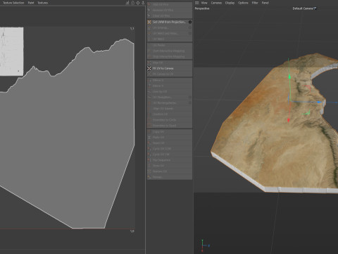 Somaliland terrain map 3D Model