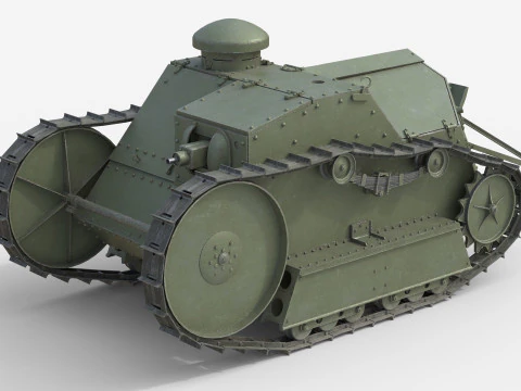 Carro armato leggero americano Modello 3D