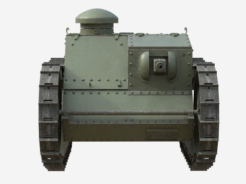 American Light Tank Modèle 3D