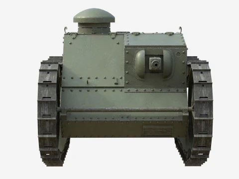 Carro armato leggero americano Modello 3D