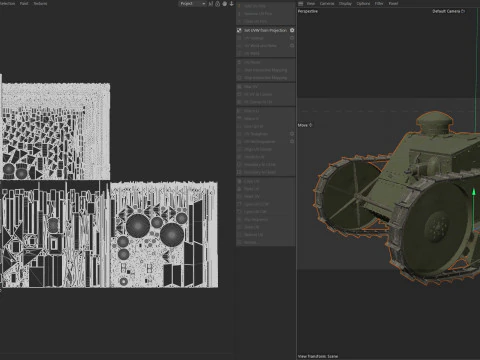 Carro armato leggero americano Modello 3D