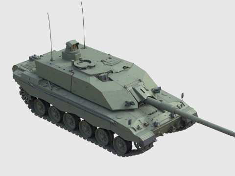 Challenger 3 Main battle tank 3D 模型