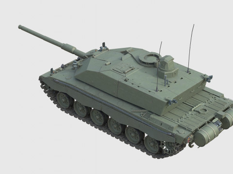 Challenger 3 Main battle tank 3D 模型
