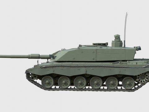Challenger 3 Main battle tank 3D 模型