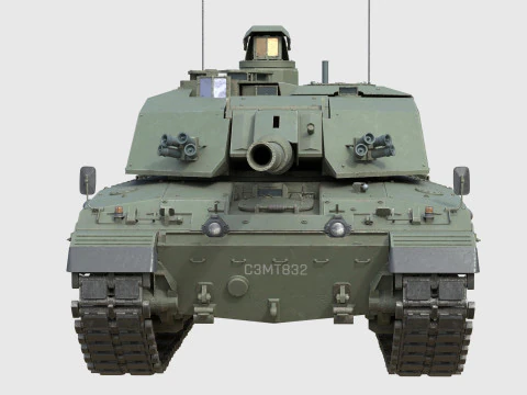 Challenger 3 Main battle tank 3D Model