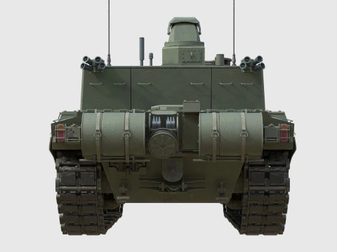 Challenger 3 Main battle tank 3D Model