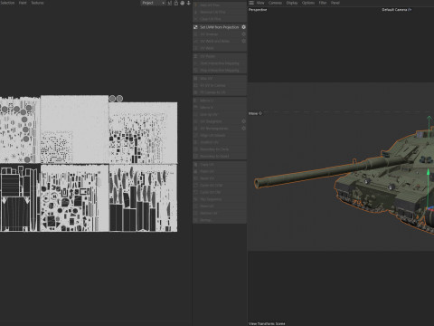 Challenger 3 Main battle tank 3D 模型