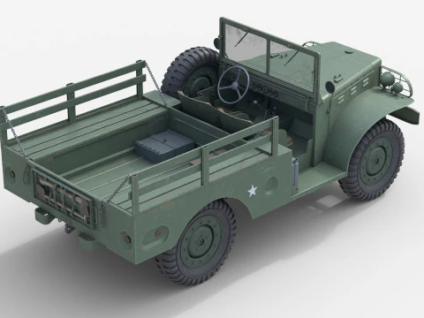 Dodge WC51 Modello 3D