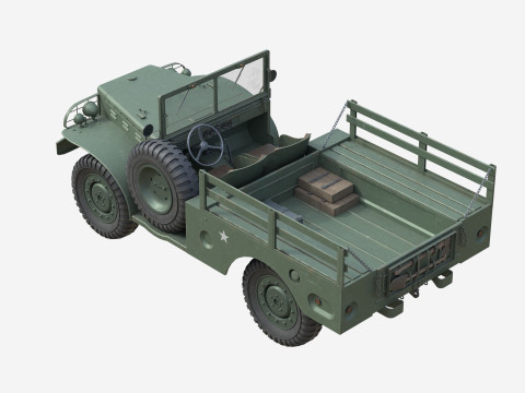 Dodge WC 51 3D 模型