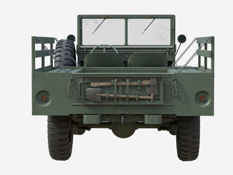 Dodge WC 51 3D 模型