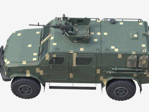 Kozak 5 armored personnel carrier Modèle 3D