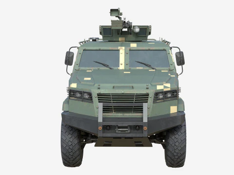 Ve&iacute;culo blindado de transporte de pessoal Kozak 5 Modelo 3D