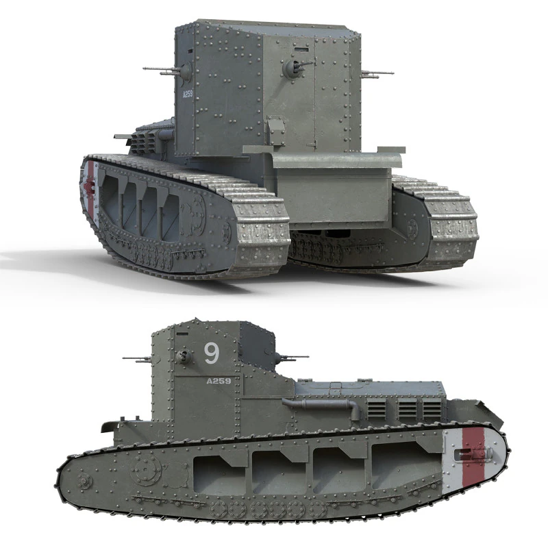 Marchio medio Un Whippet Modello 3D .c4d .max .obj .3ds .fbx .stl .blend 