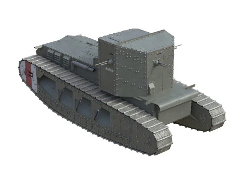 Marchio medio Un Whippet Modello 3D