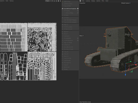 Marchio medio Un Whippet Modello 3D