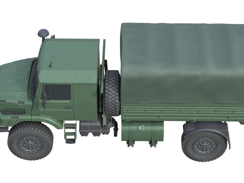 Mercedes Benz Zetros Truck Modelo 3D