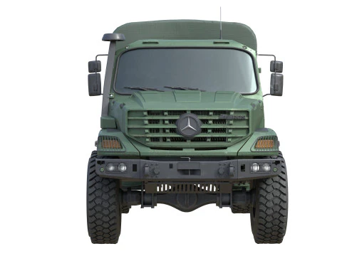 Camion Mercedes Benz Zetros Modello 3D