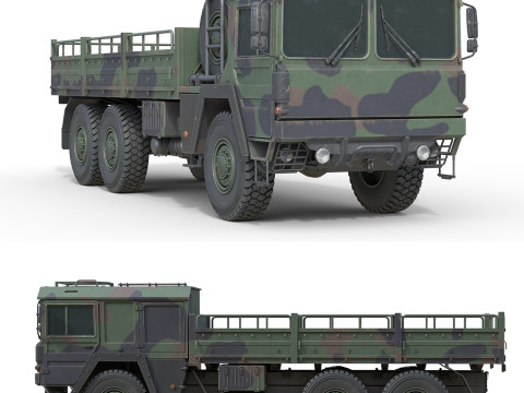 Off Road Transport Truck 3D Модель