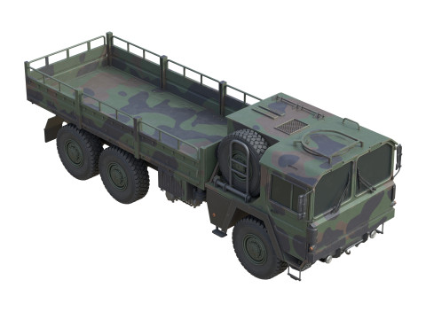 Off Road Transport Truck 3D 模型