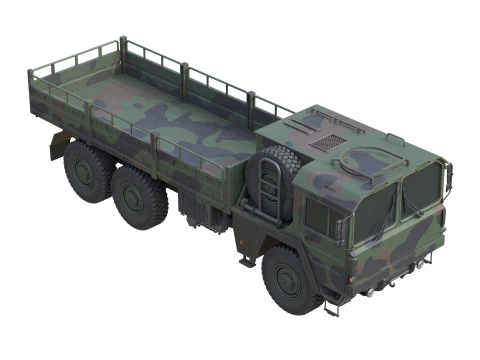 オフロード輸送トラック 3Dモデル