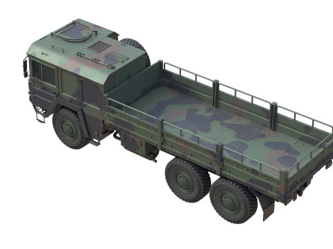 Off Road Transport Truck 3D 模型