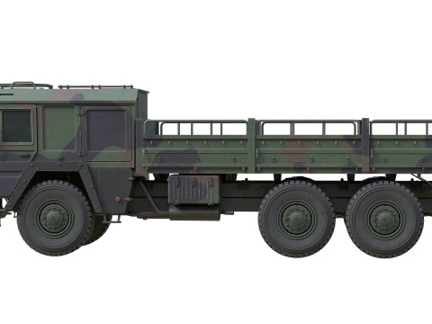 Off Road Transport Truck 3D 模型