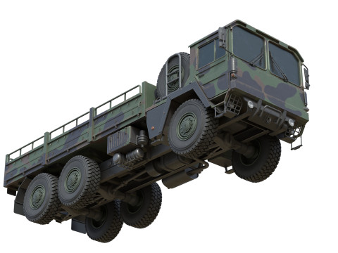 Off Road Transport Truck 3D 模型