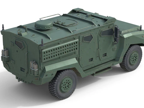 Veicolo per la mobilit&agrave; protetta Patriot II Modello 3D