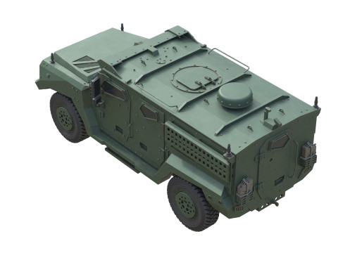 Patriot II Protected Mobility Vehicle Model 3D
